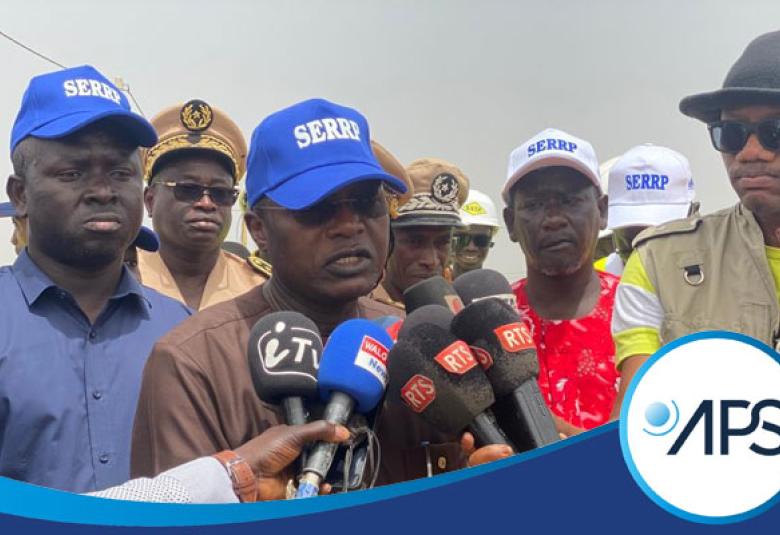 SAINT-LOUIS : Un enrochement basaltique de 2175 ml pour protéger la langue de barbarie