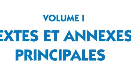 PACASEN MOP VOLUMEI TEXTE ET ANNEXES PRINCIPALES