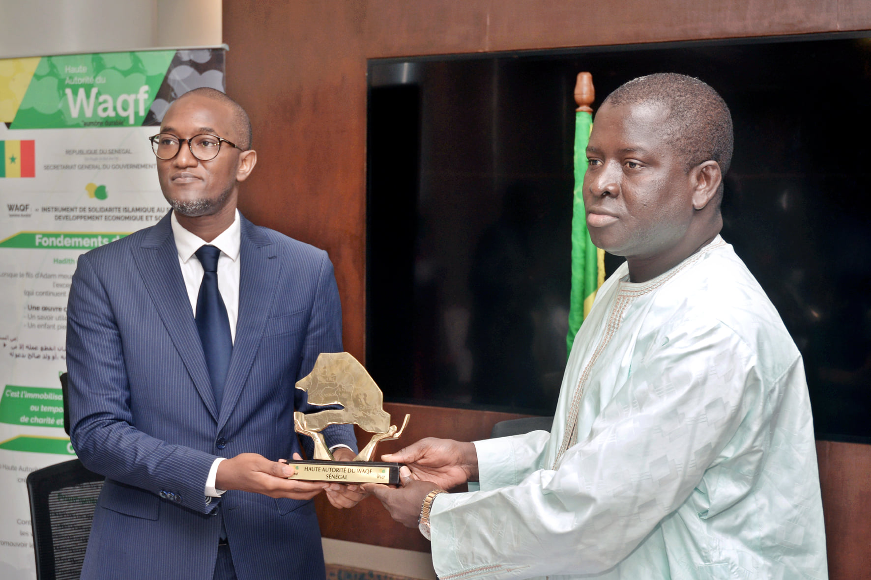 convention de partenariat entre L’Agence de Développement municipal (ADM) et la Haute Autorité du Waqf (HAW)