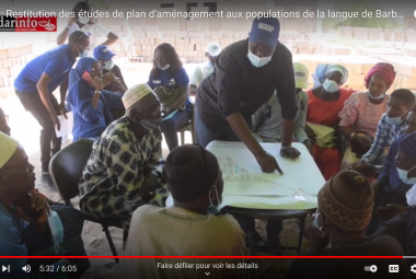 SERRP : Restitution des études de plan d’aménagement aux populations de la langue de Barbarie
